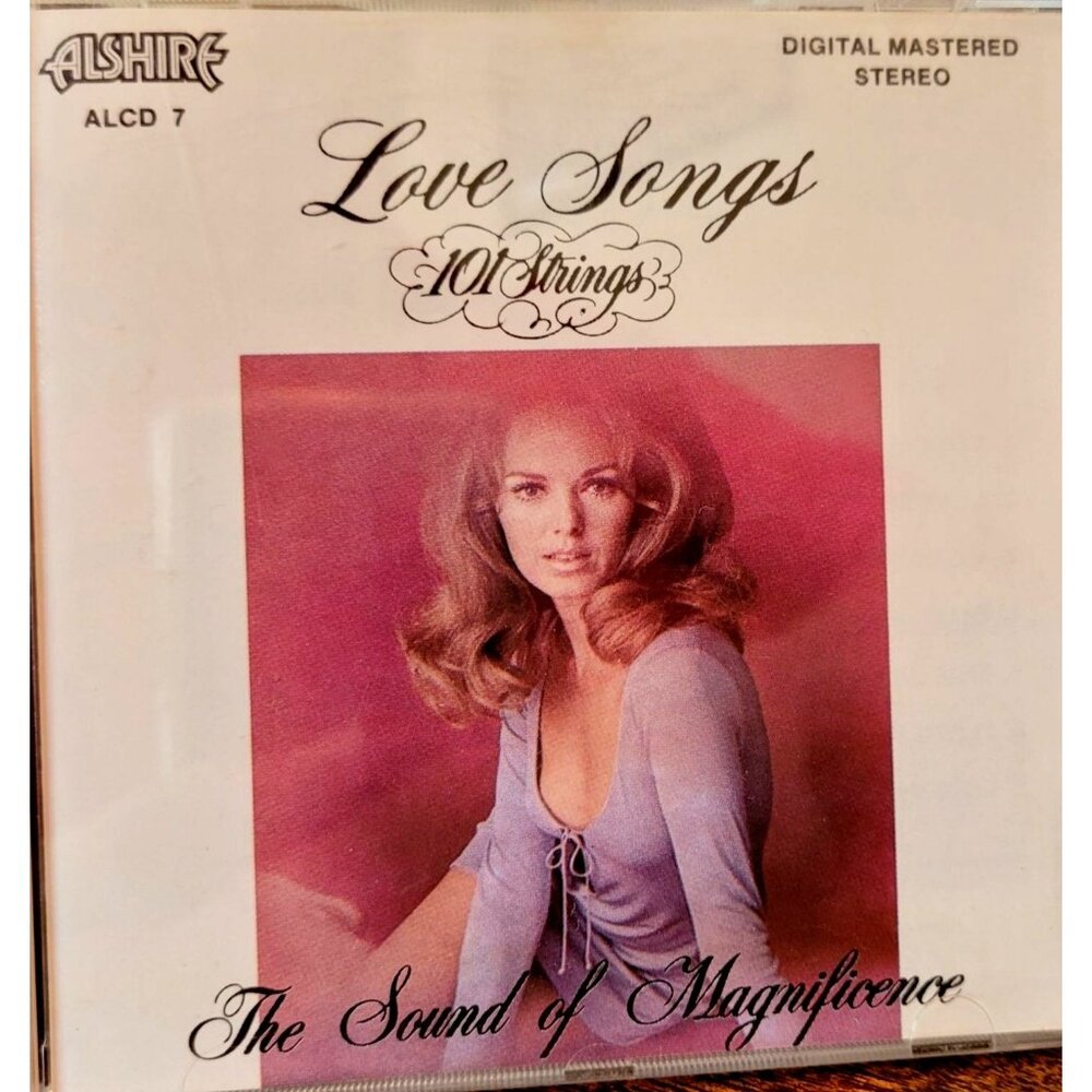 101 Strings Love Songs Music CD Stereo 42 Minutes Romantic Classics 37194cd